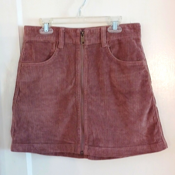 American eagle mini skirt corduroy skirt women's size 2 - Picture 1 of 5